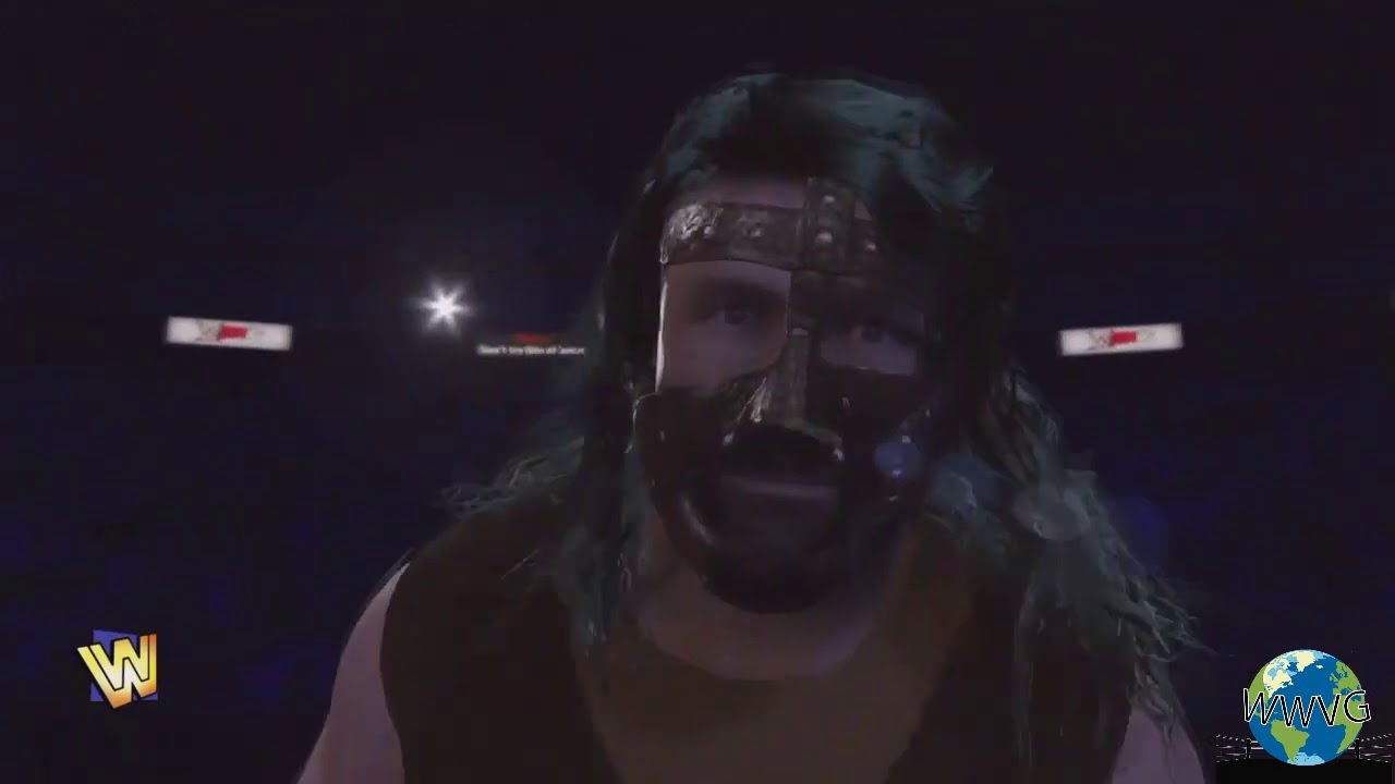 #Mankind Entrance in All WWE Videogames (Included #WWE2K20)