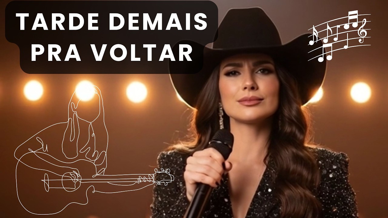 Tarde Demais Pra Voltar | Ela Aprendeu a Dormir em Paz — Sertanejo Feminino