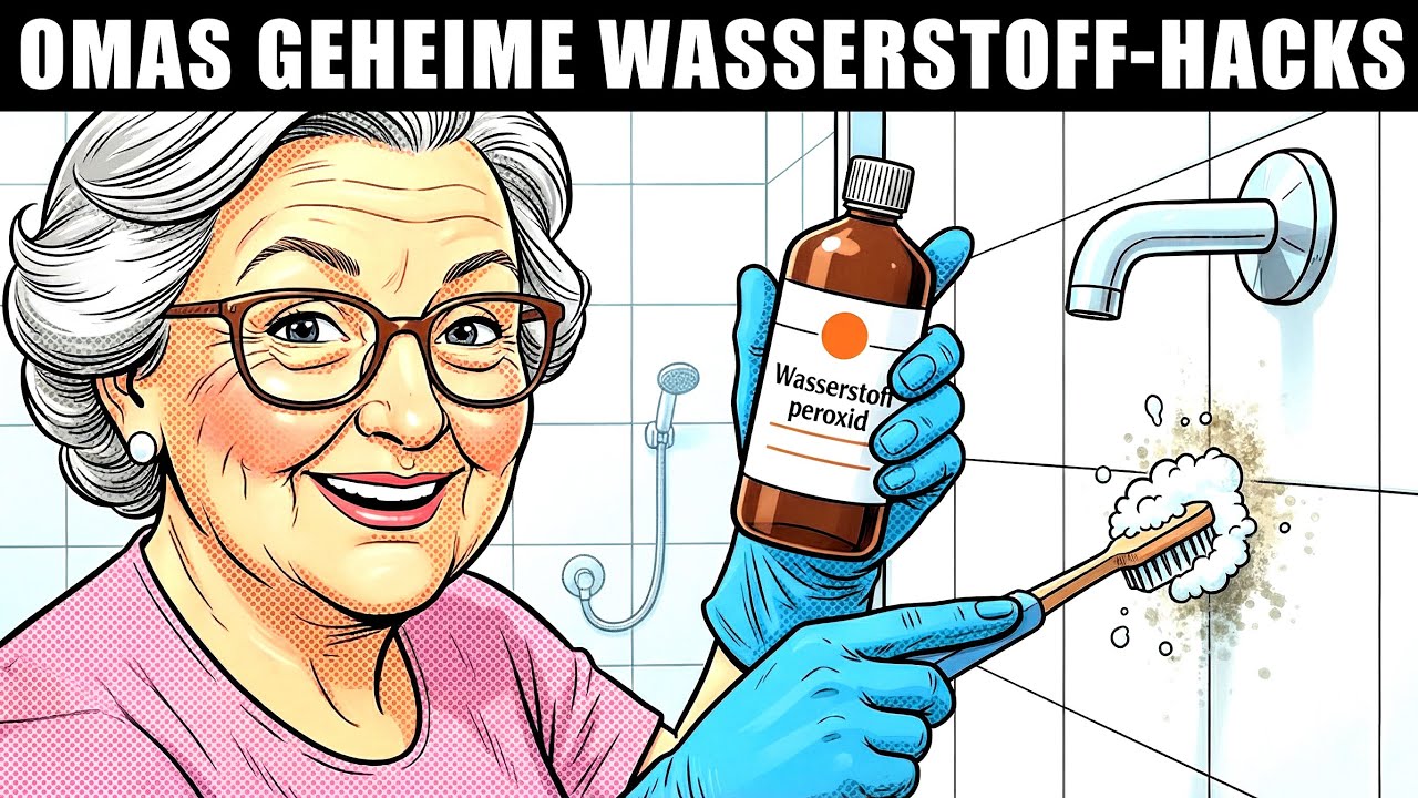 Omas 23 Clevere Wasserstoffperoxid-Hacks, Die Sie UMHAUEN & DAS LEBEN ERLEICHTERN Werden!
