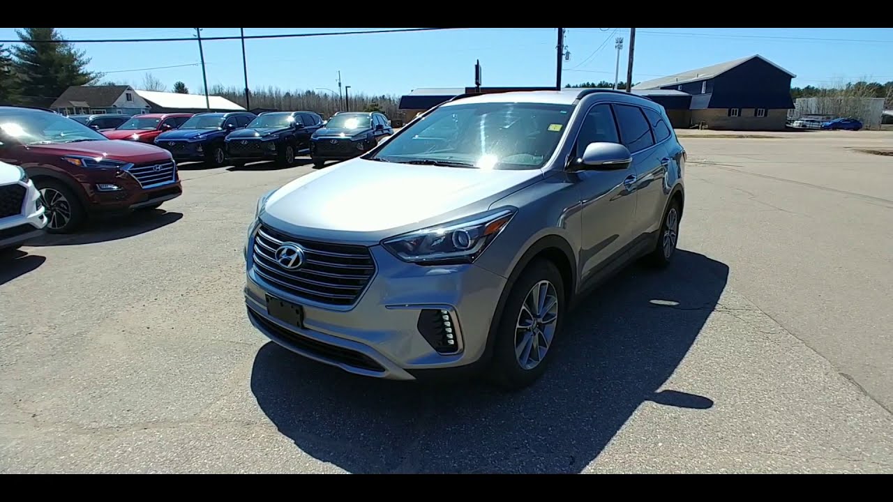 2017 Hyundai Santa Fe XL Premium - Silver - AWD 7 Seats - Hyundai Pembroke