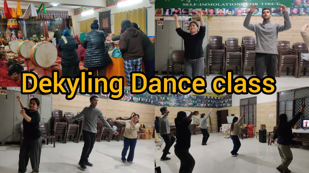 Dekyiling Dance Class ||Puja ||Tibetan Vlogger