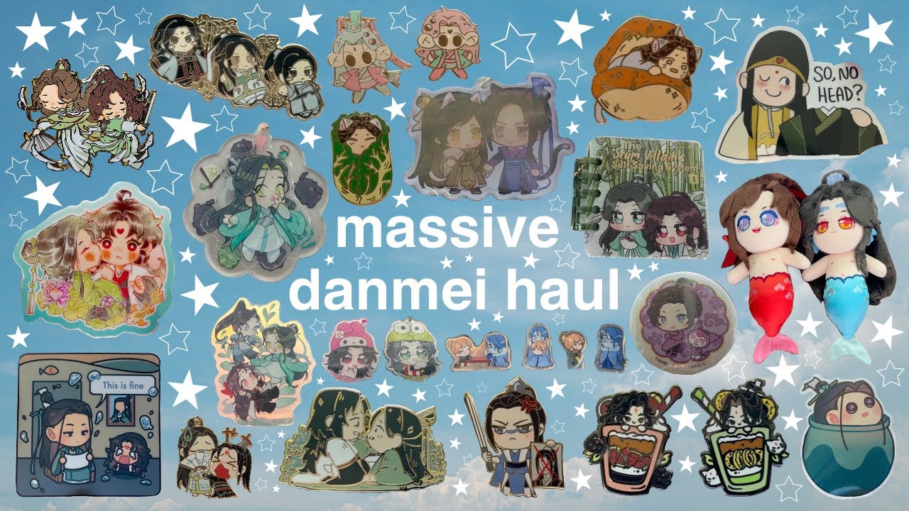 massive danmei merch unboxing | fandoms: svsss, mdzs, tgcf, 2ha