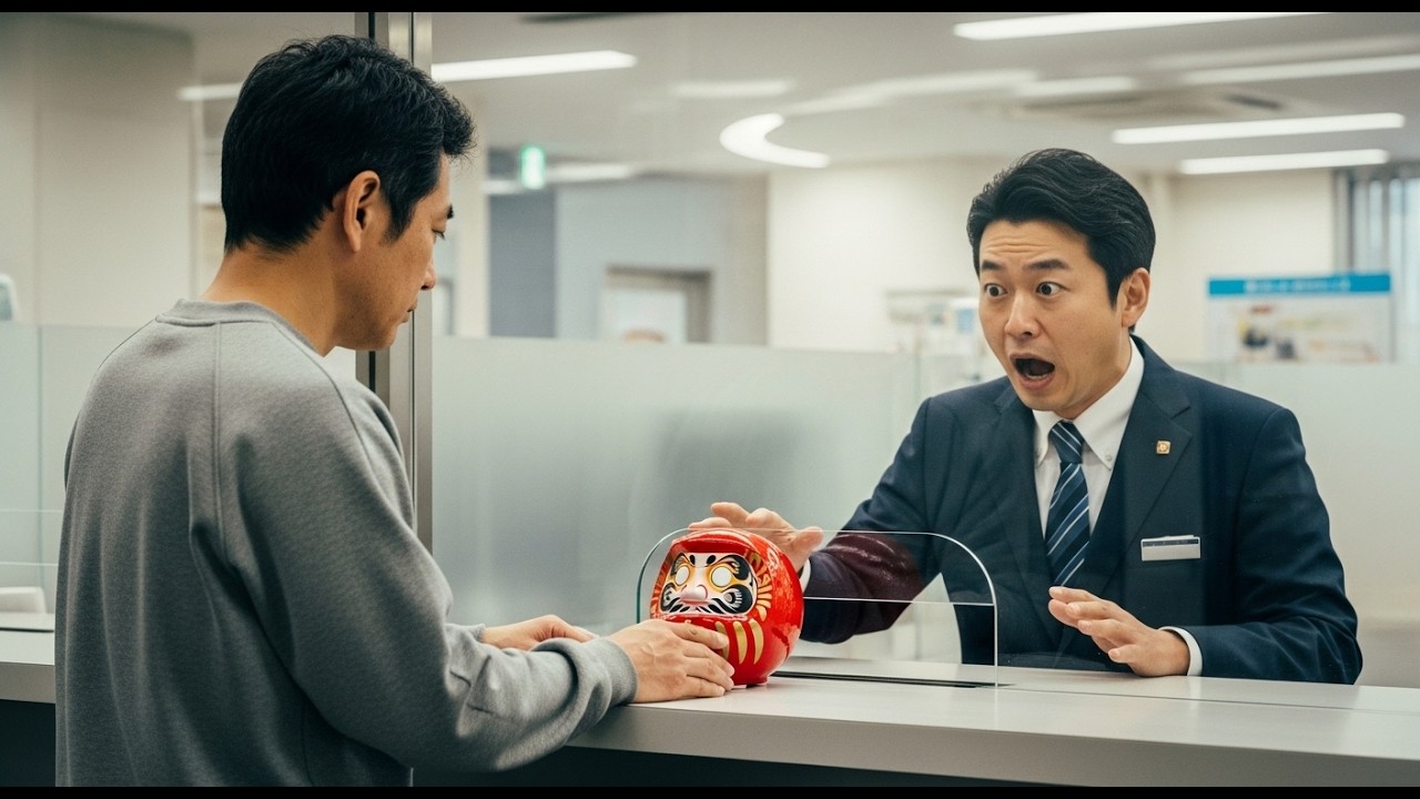 だるま貯金箱の俺を笑う銀行員「貧乏人は帰れｗ」➡翌日「100億の口座解約で」支店長が青ざめて猛ダッシュｗ #スカッとする話