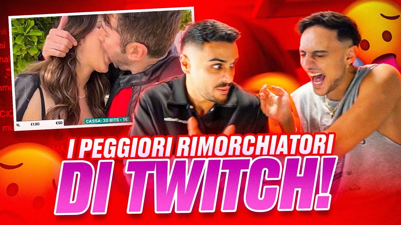 REAGISCO AI PEGGIORI “RIMORCHIATORI DI TWITCH” 🤢🥵