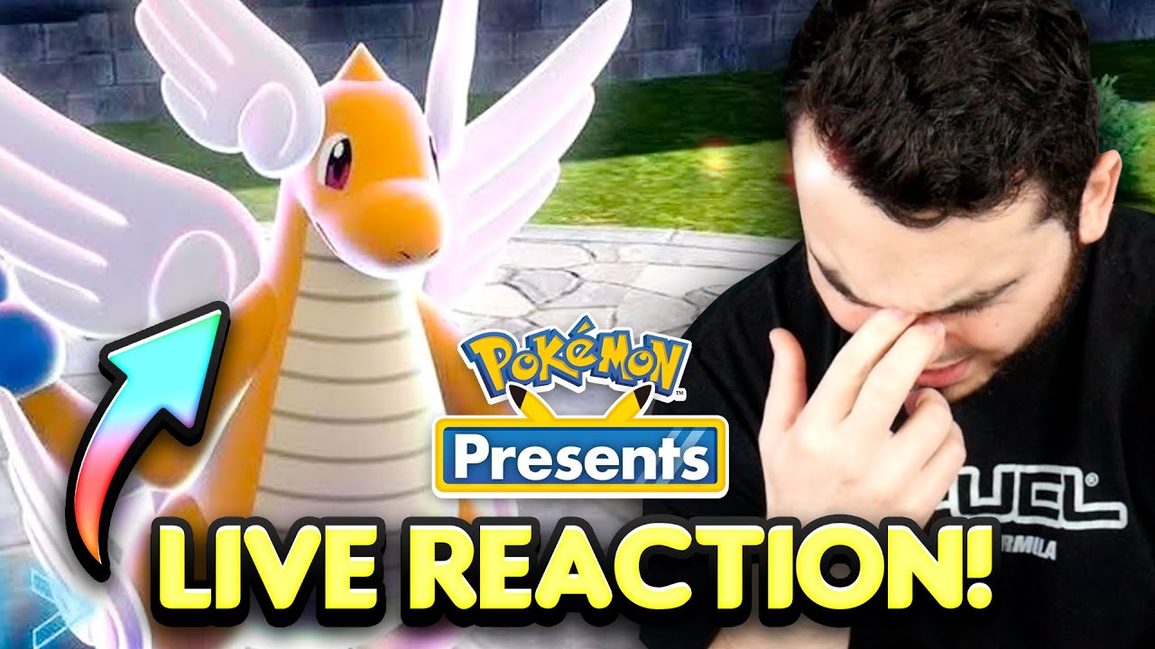 MEGA DRAGONITE is...😱 LIVE REACTION to the POKEMON PRESENTS!