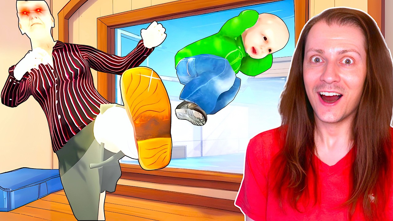 MA GRAND-MÈRE VA DEVENIR FOLLE À CAUSE DE MOI ! (GRANNY SIMULATOR) - Délires de Max