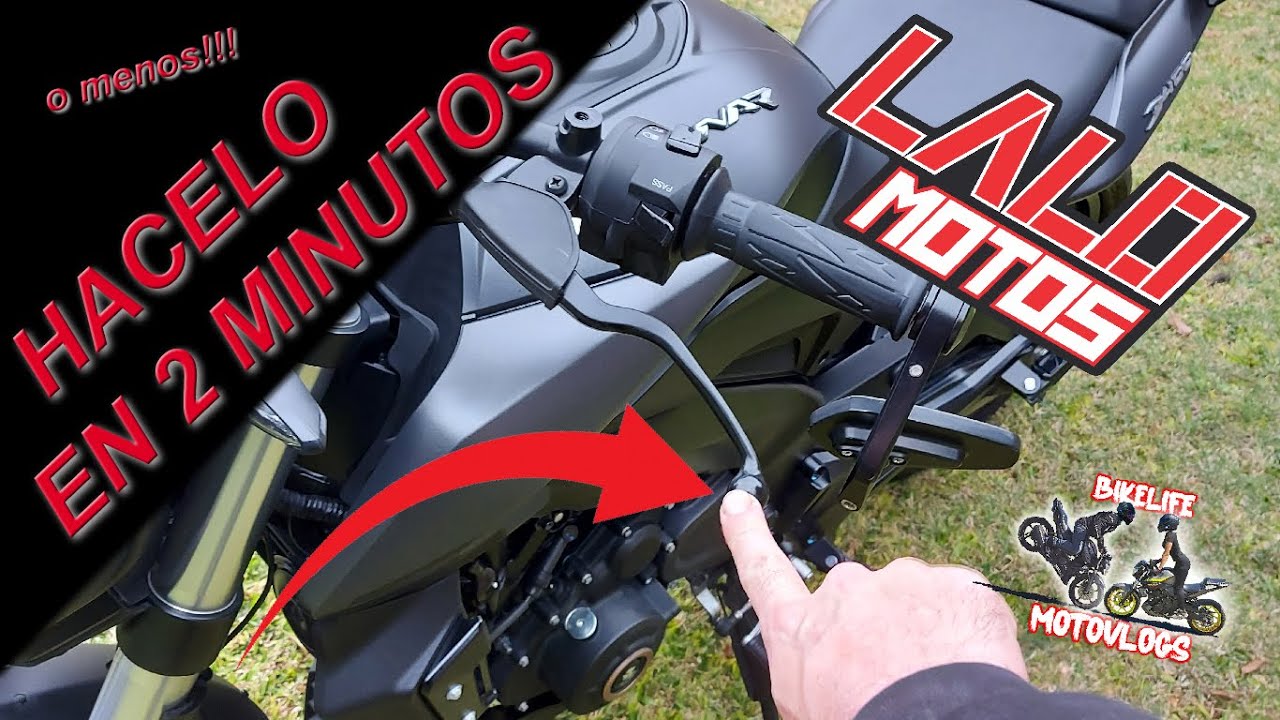 COMO AJUSTAR EL CABLE DE EMBRAGUE (CLUTCH) DE TU MOTO