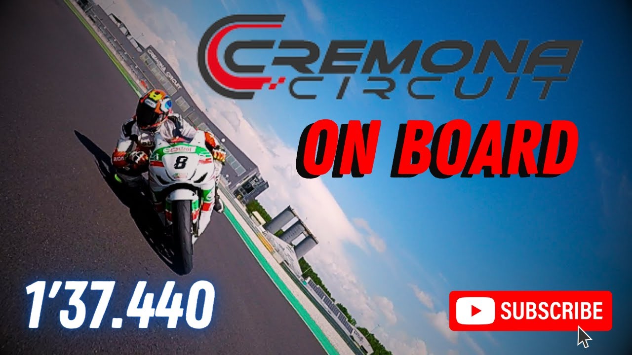 Cremona Circuit 3.0 OnBoard - 1'37.440 - HONDA CBR 1000 rr 2008