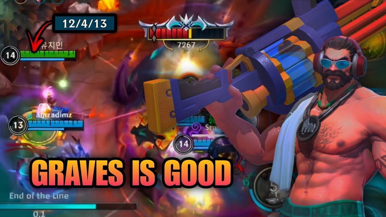 Wildrift Graves in Season 16 is good! | League of Legends Wildrift