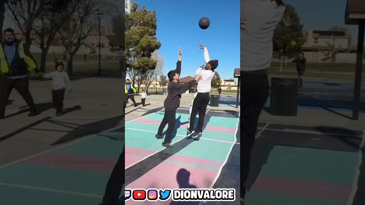 Dion Valore Vs Andrew Basketball 1v1 😳