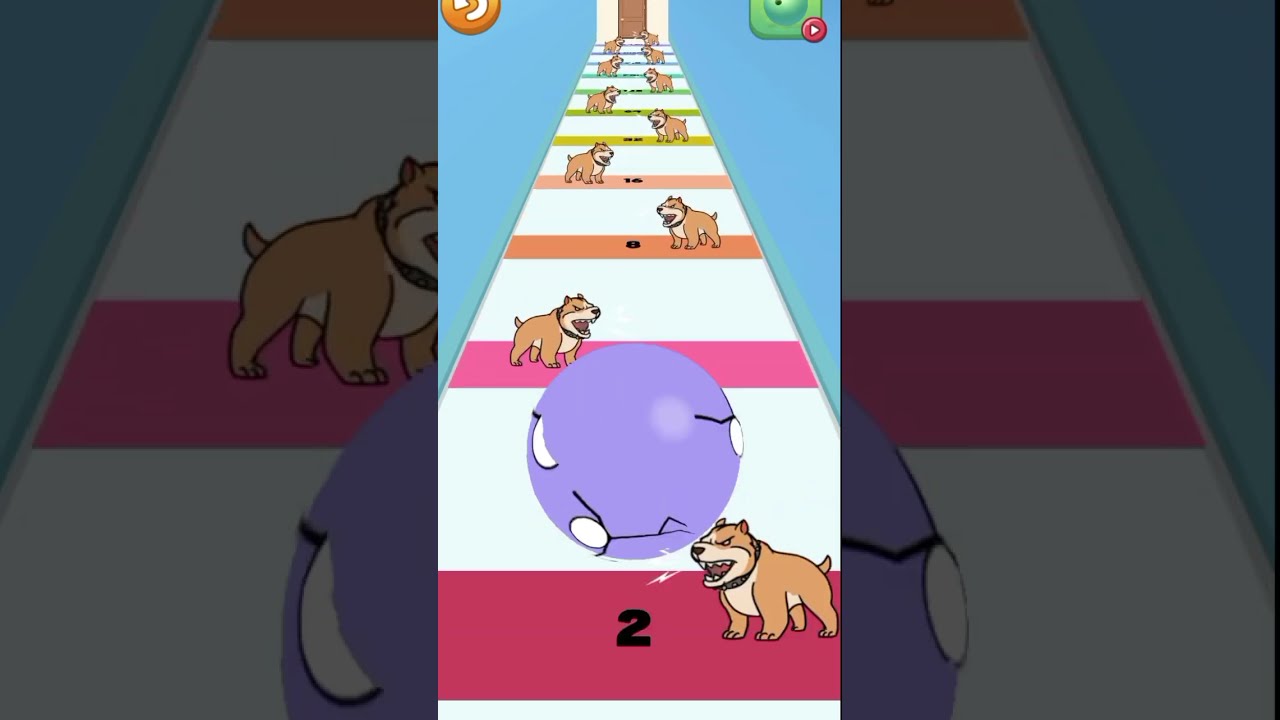 Stickman Roll, Ball Runner 2048