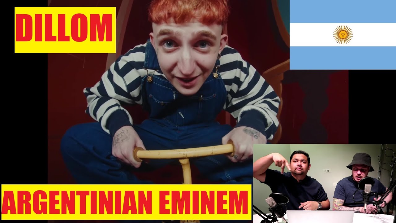 ENGLISH REACTION TO ARGENTINIAN RAP - DILLOM - OPA (Videoclip Oficial)