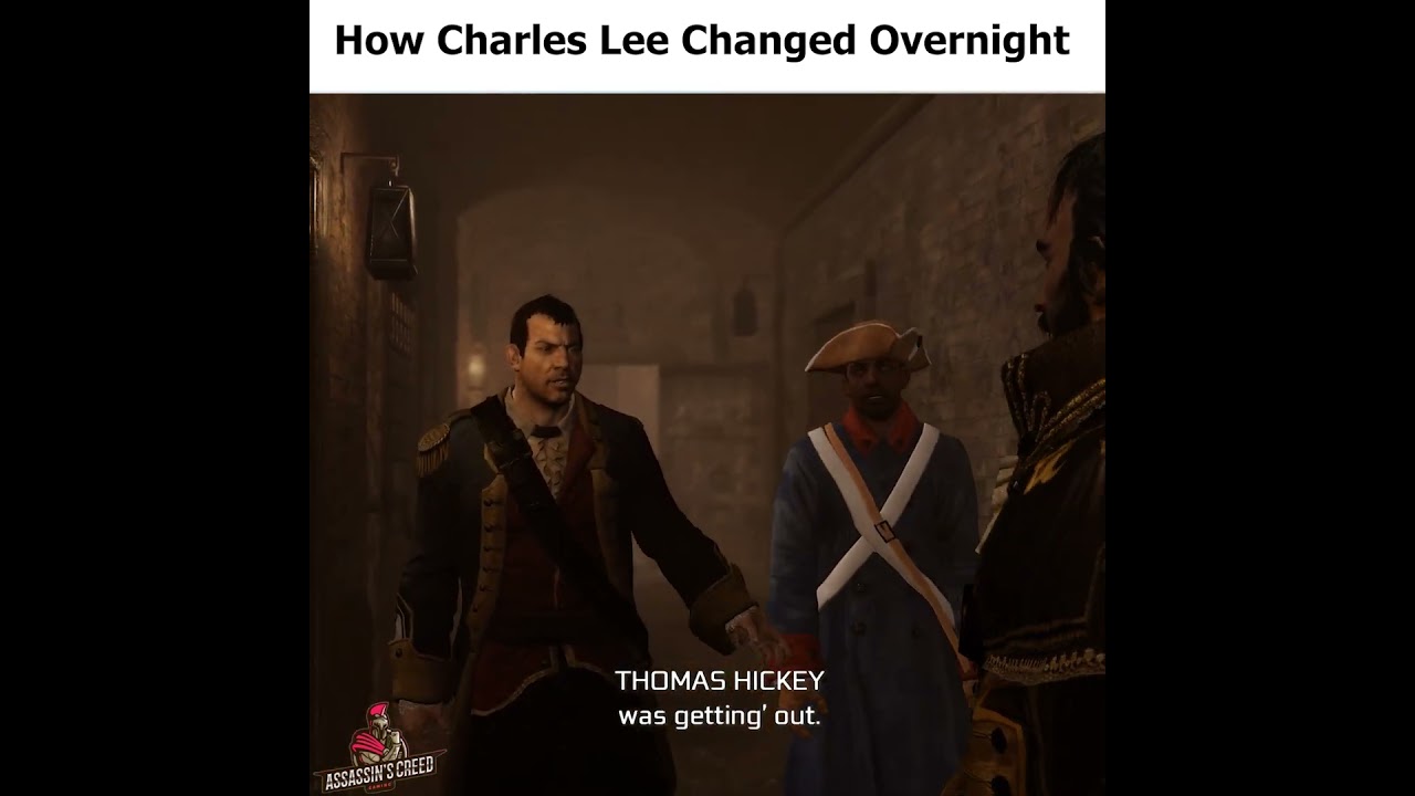 Как Чарльз Ли изменился за одну ночь🔥 #assassinscreediii #assassinscreed #gaming
