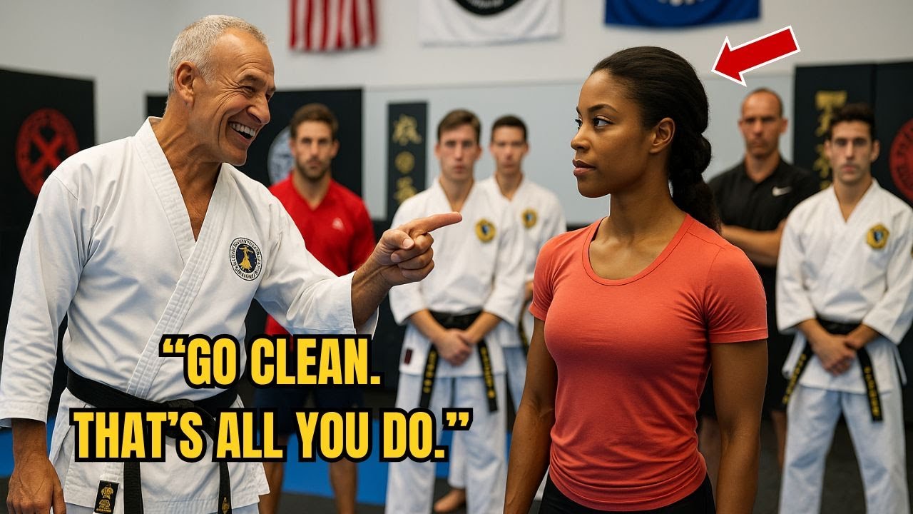 The Black Belt Laughed at Her… Until She Stepped Onto the Mat