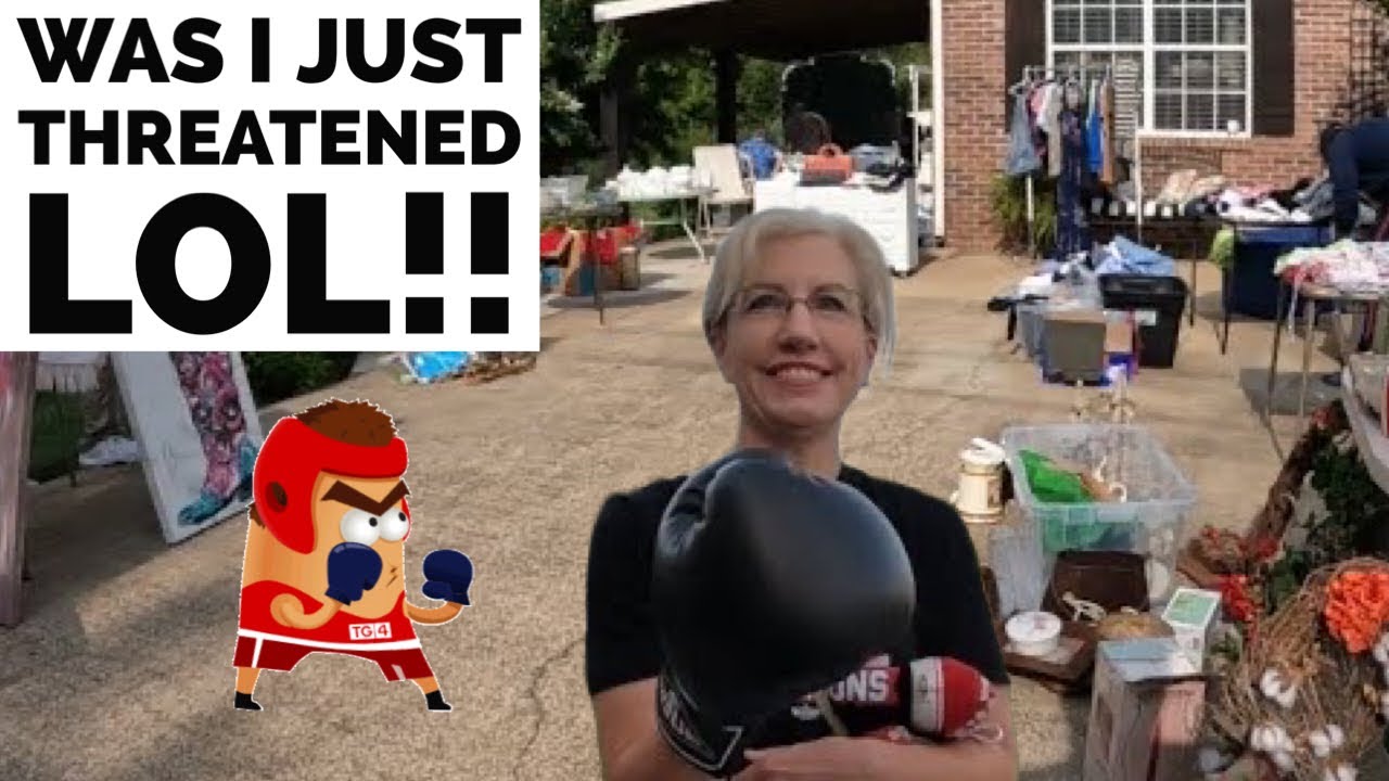 Yard Sales Are Getting Tough Around Here!