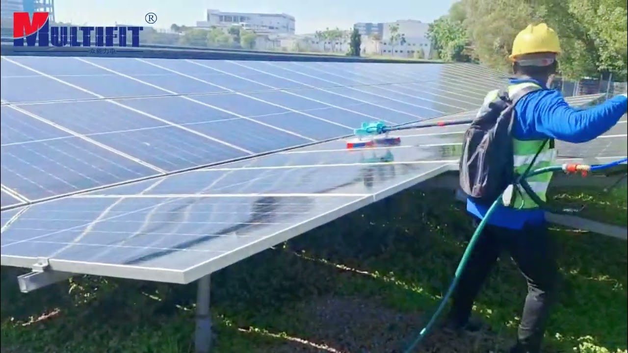 January 2026: Solar cleaning double-headed brush case for Singapore customer.