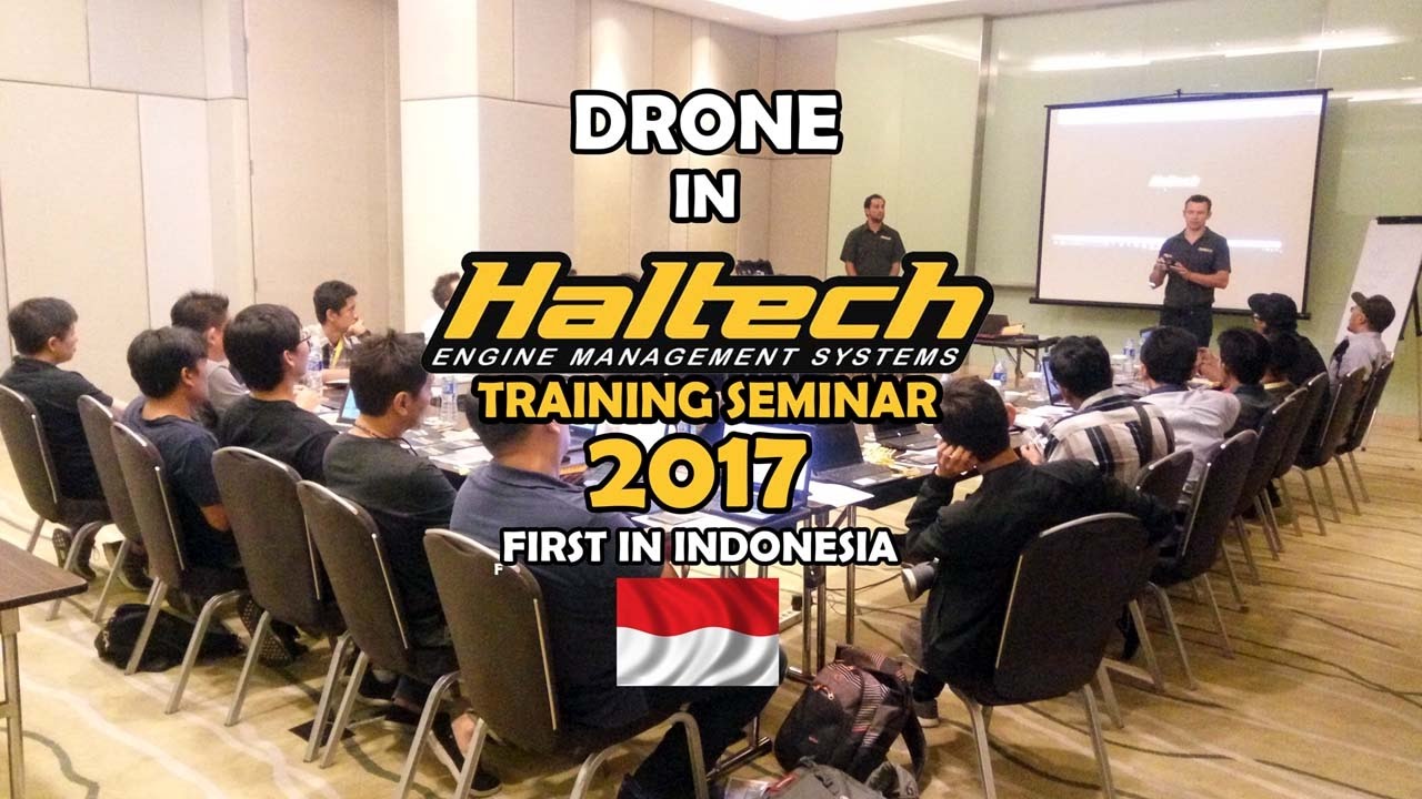 Drone in Haltech Training Seminar Indonesia - 2017