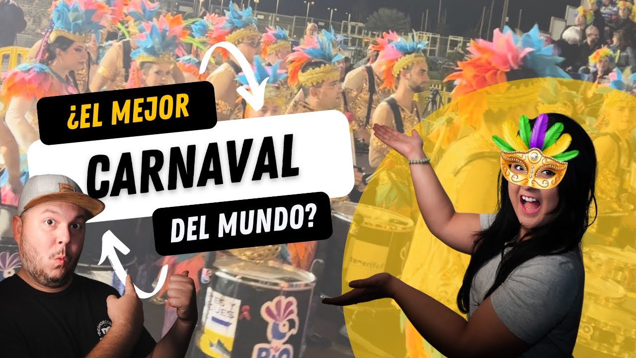 🎭Carnaval de Santa Cruz de Tenerife🎉 | Canarias en autocaravana🚐 | Canarias en Furgoneta Camper