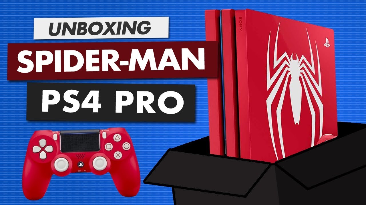 UNBOXING del PlayStation 4 Pro Spider-Man - Edición Limitada