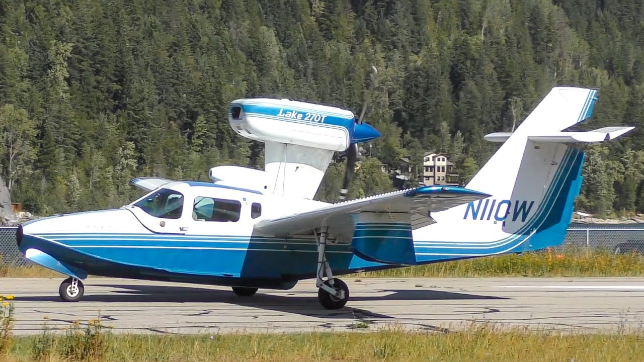 Lake LA-4-200 Buccaneer & LA-270T Renegade Takeoff