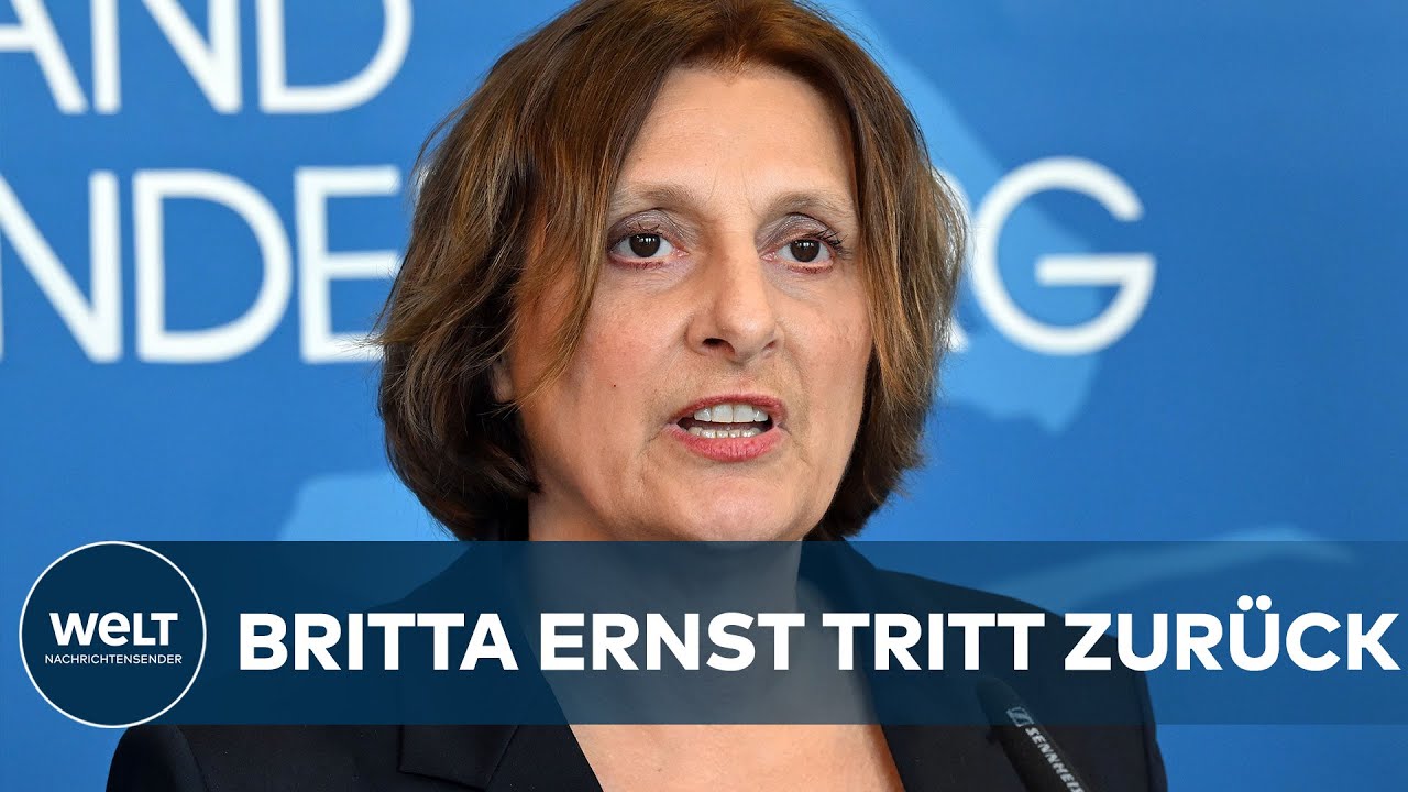 EHEFRAU VON KANZLER OLAF SCHOLZ: Brandenburgische Bildungsministerin Britta Ernst tritt zurück