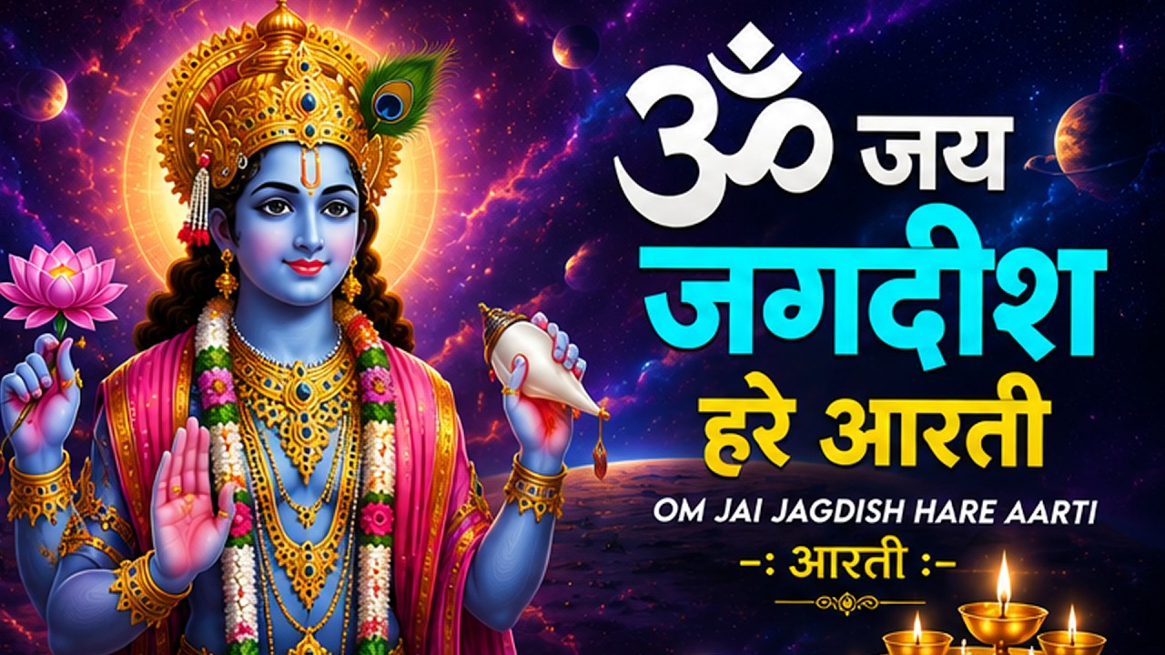 ॐ जय जगदीश हरे आरती | Om Jai Jagdish Hare Aarti I Vishnu Ki Aarti : Aarti Song I Vishnu Aarti 2026