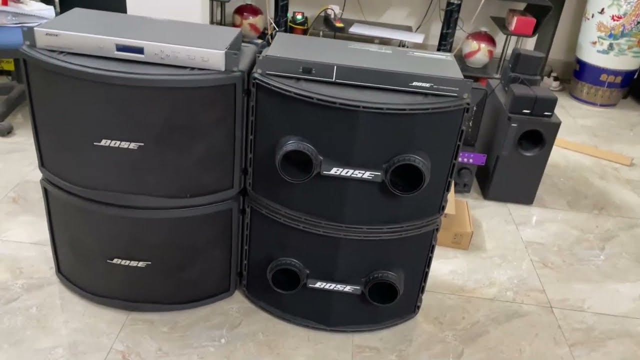 So sánh loa Bose 802ii và Bose 802iii