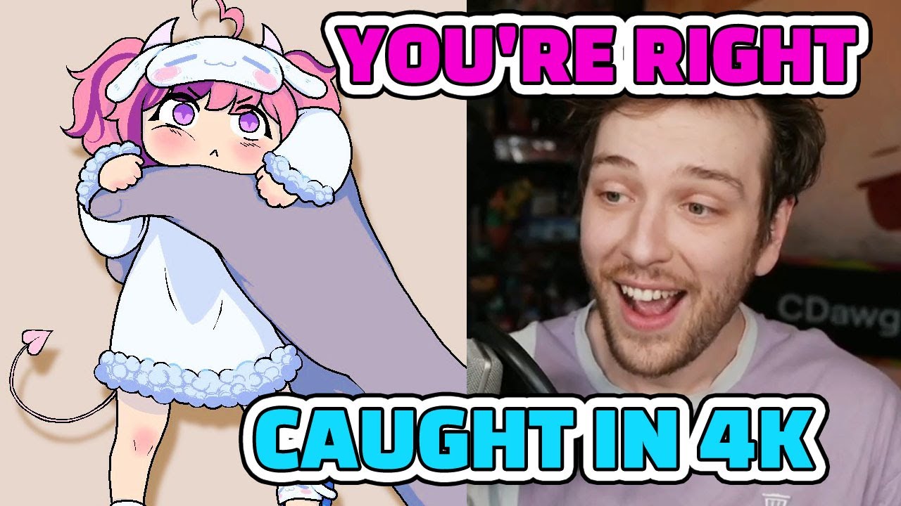 CDAWGVA Caught Ironmouse in 4k and Exposes her