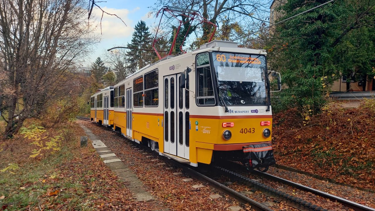 Fékmérés TATRA villamossal a Fogaskerekü (60) vonalán