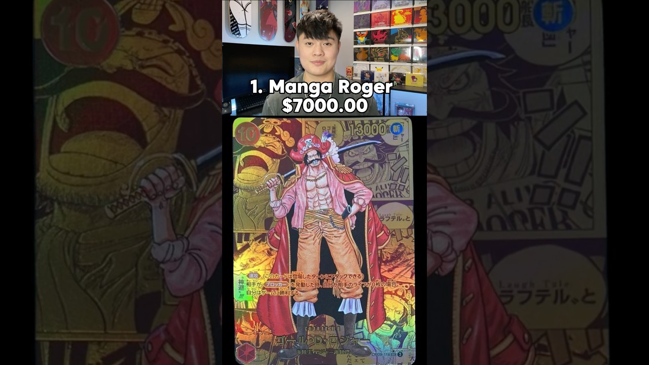 One Piece 09 Emperors in the New World Top 10 Cards #onepiece #optcg #anime #manga #waifu #japan