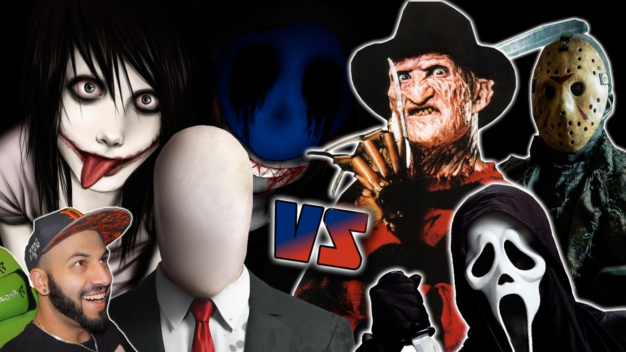 Creepypastas vs Slashers. Batalla Final de Rap | Keyblade | REACCION | REACTION