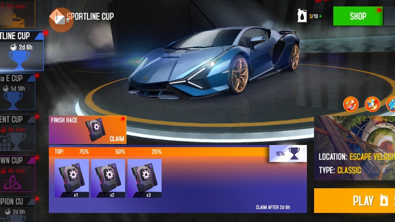 (77) Sportline cup with Lamborghini Sian FKP 37 (10/1/2026)
