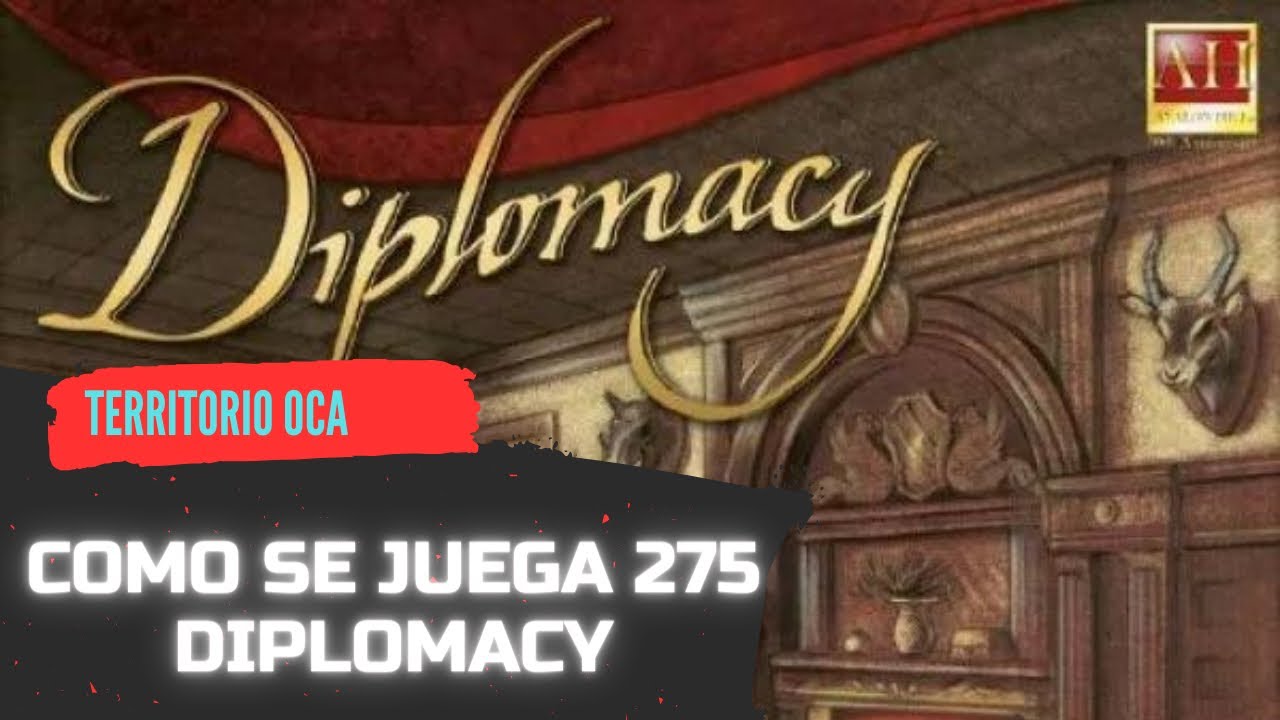 📜 COMO SE JUEGA 275 DIPLOMACY (Avalon Hill Games) Juego de Mesa 📜