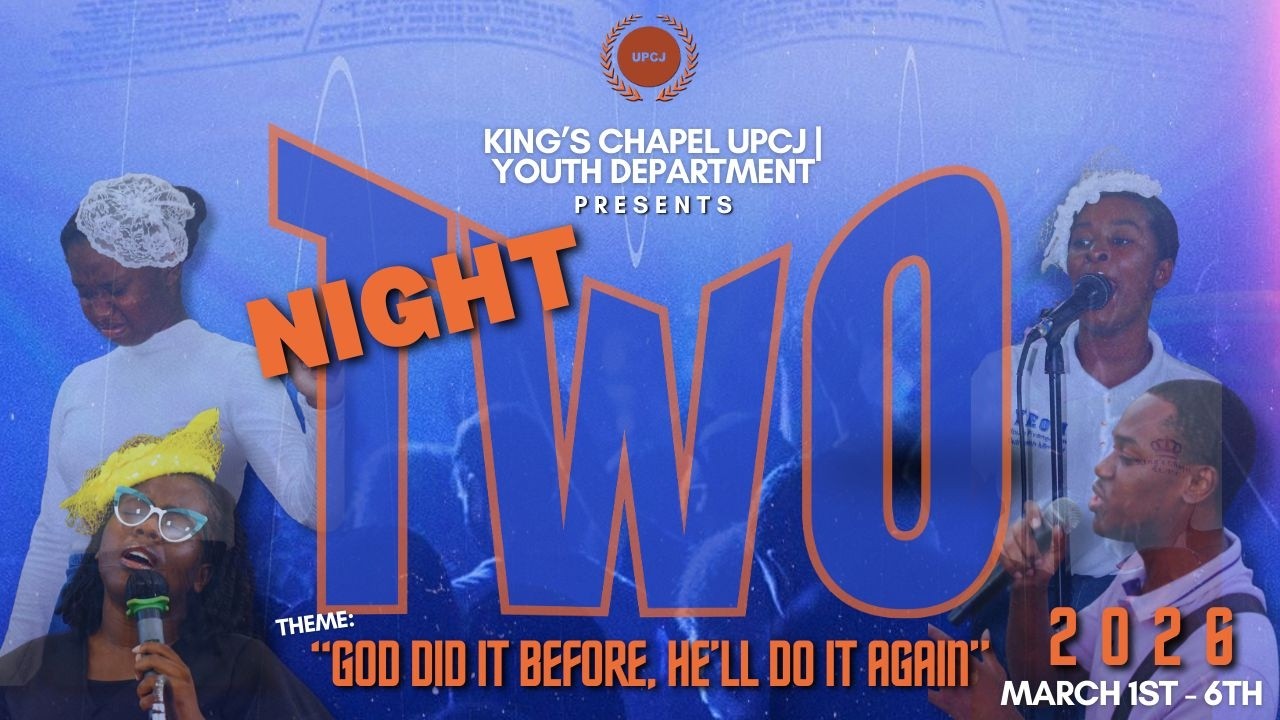 King's Chapel Live Stream / March 02, 2026 /Youth Week/ Night 2