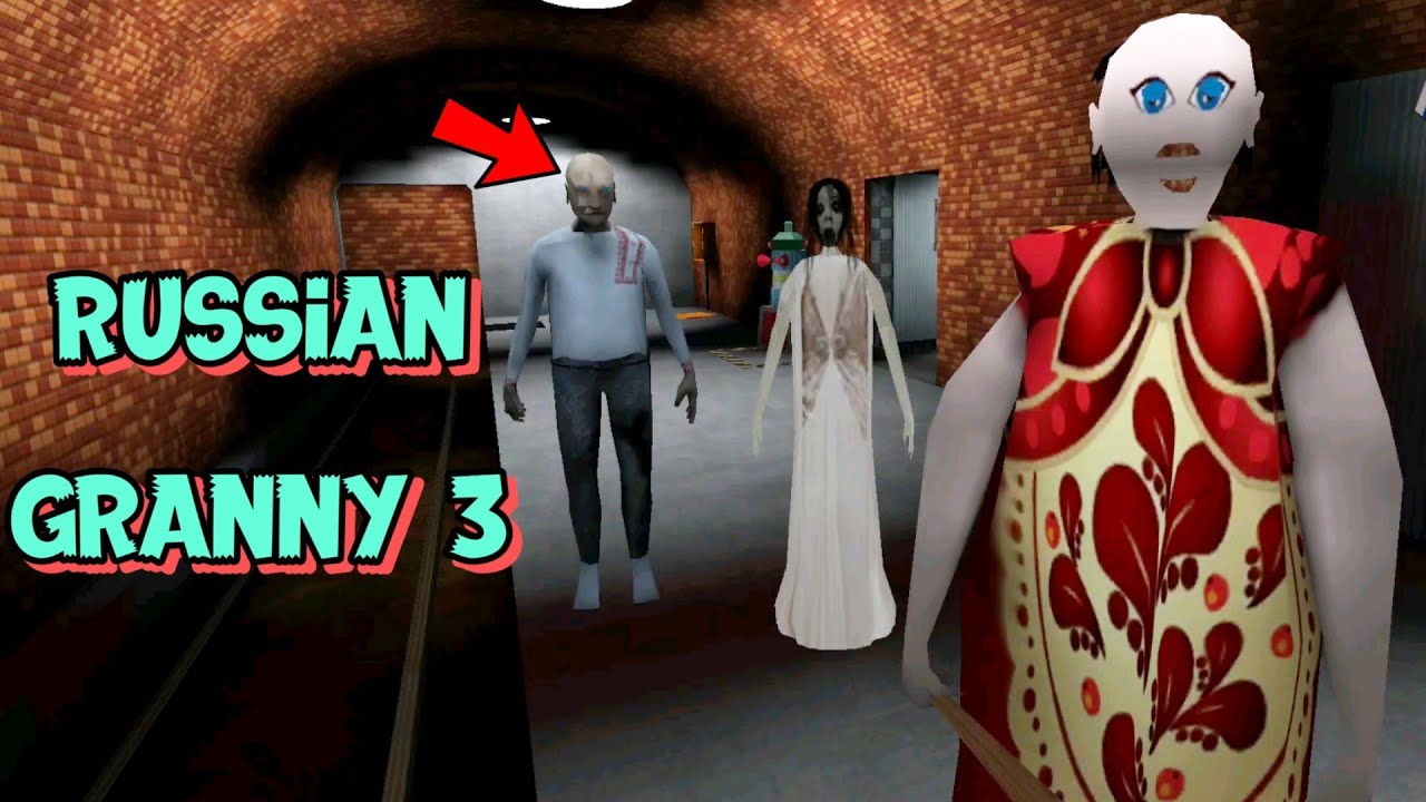 Granny 3 Russian House Full Gameplay | Granny 3 Update Russian Mod