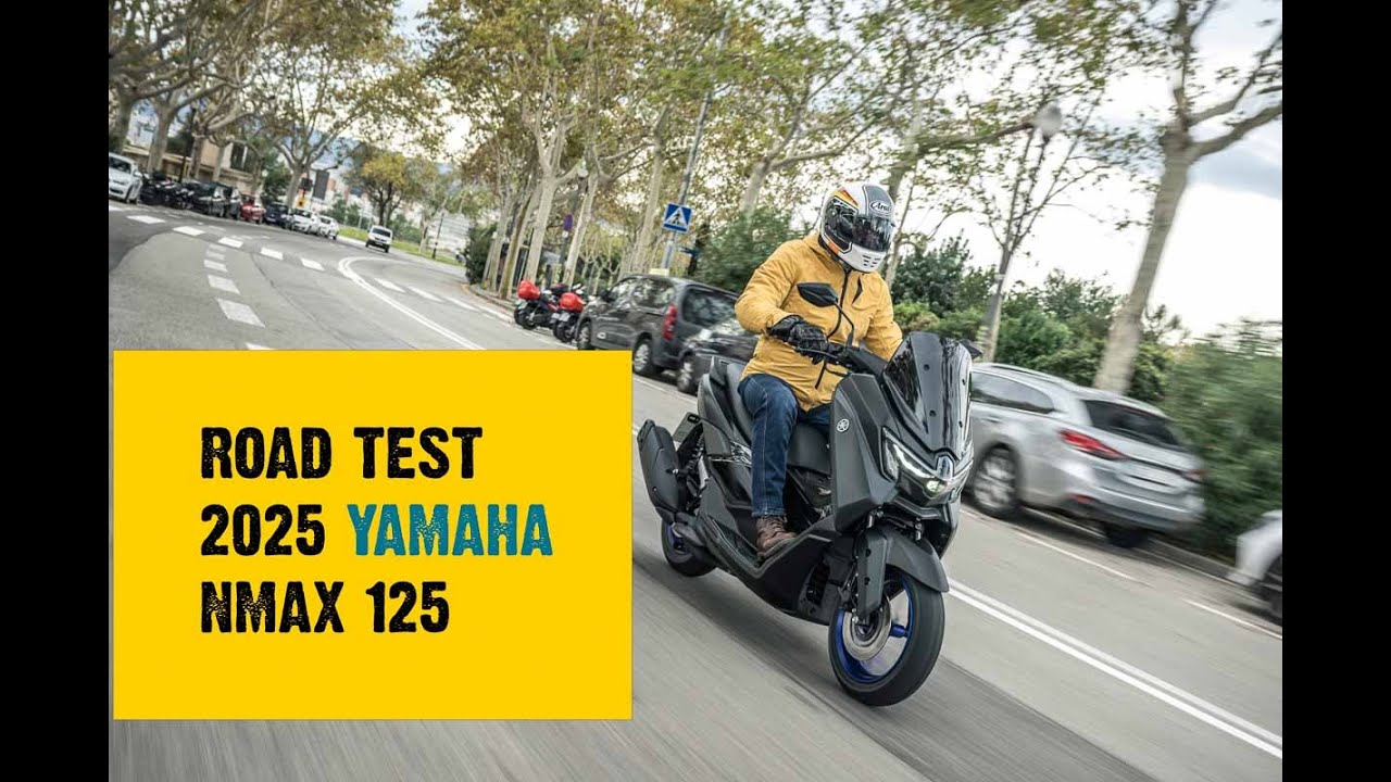 SLUK | 2025 Yamaha NMAX 125 - First ride, on board review