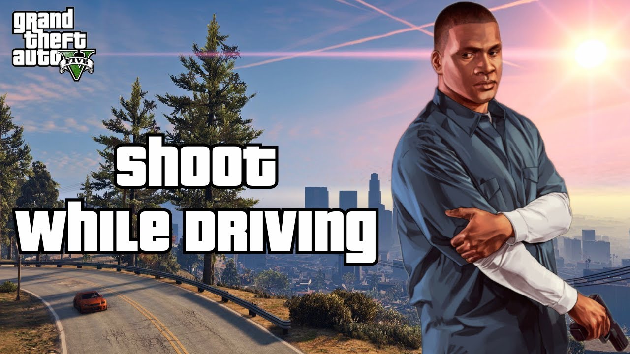 Как стрелять во время вождения в сюжетном режиме GTA V 2024?