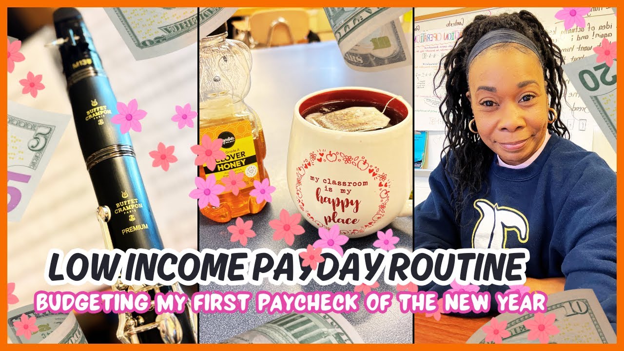 Classroom Chat: Budgeting My First Paycheck of the New Year | Low Income: Budgeting By Paycheck