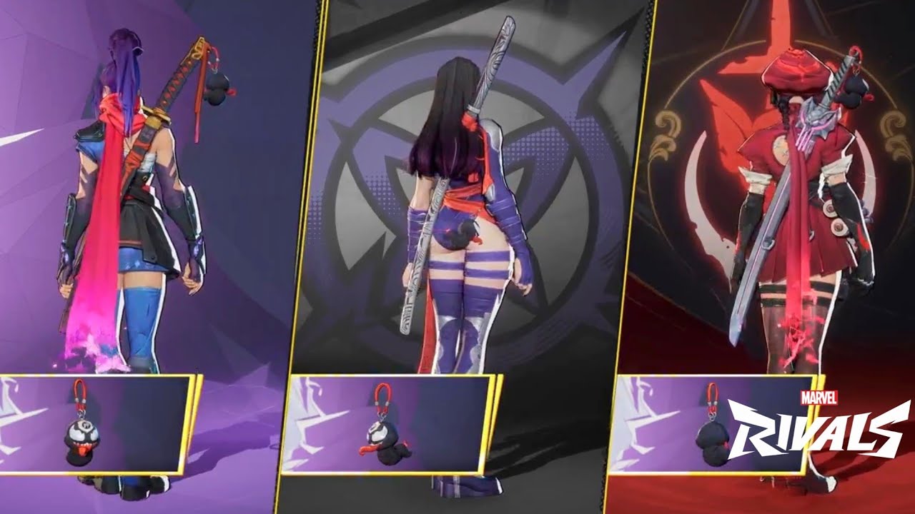Marvel Rivals Все доступные аксессуары