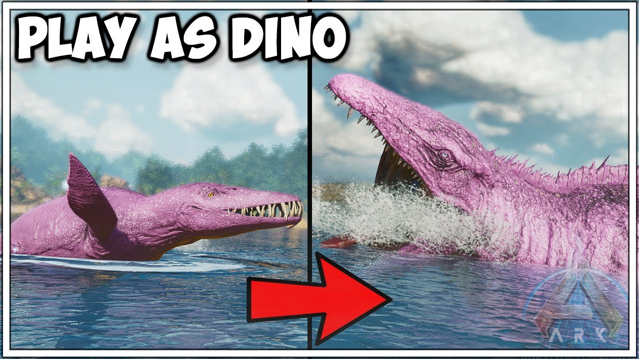 We Evolve Into The Strongest Water Creature !! | Play As Dino | Ark Survival Ascended
