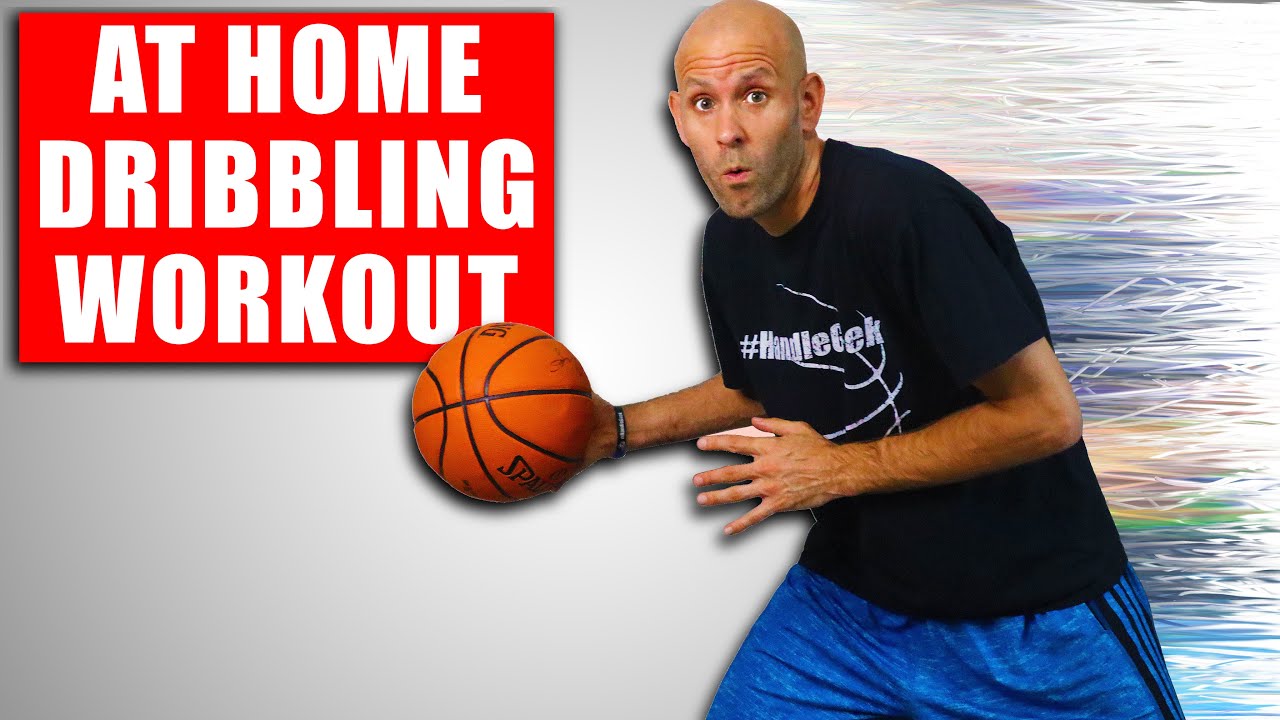 See How FAST This Improves Your HANDLES In Games! Dribble A Basketball Better (Reaction Workout 1)