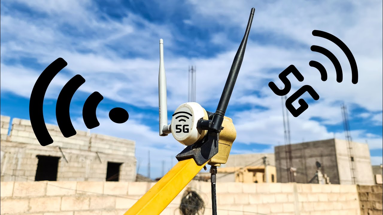 تحويل LNB الى لاقط هوائي wifi 5g قوي جدا في التقاط الاشارات البعيدة