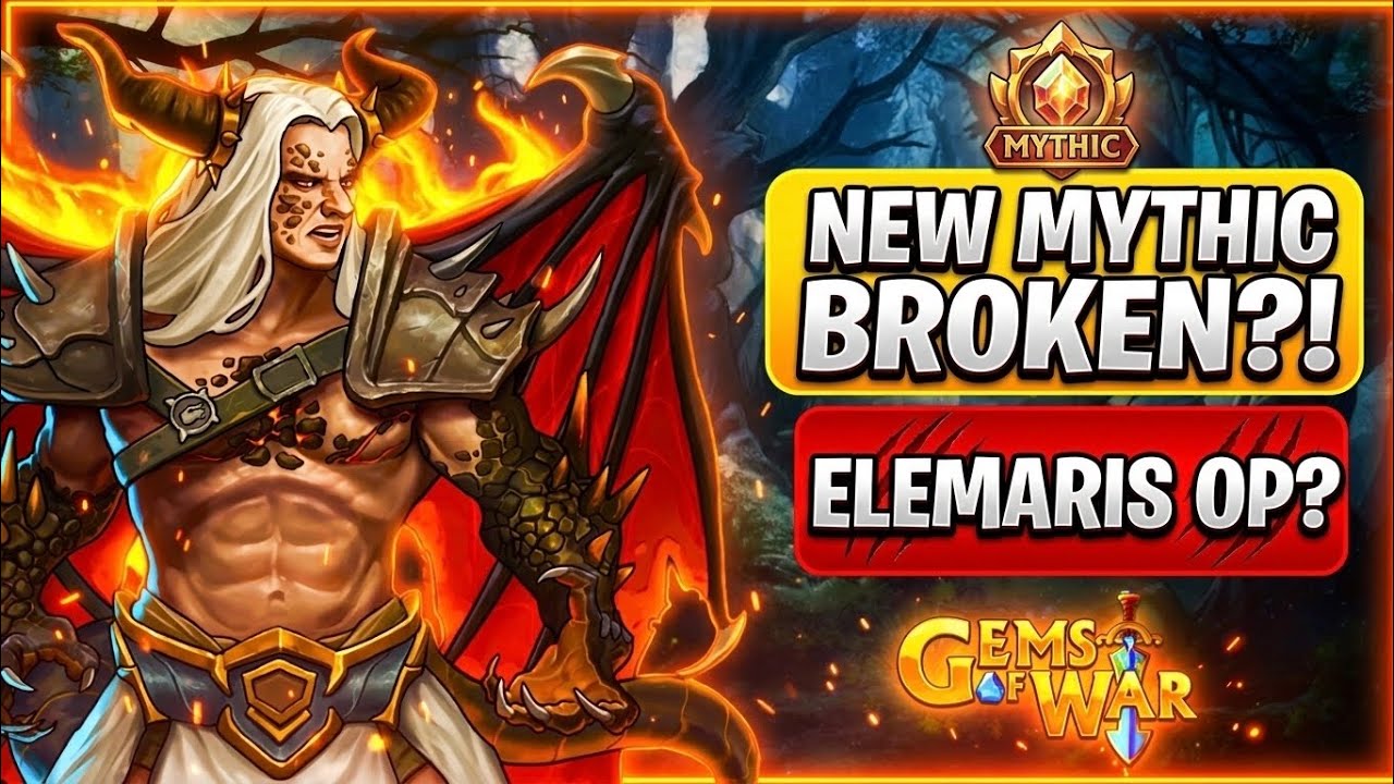 GEMS OF WAR &mdash; Охота на нового мифического Элемариса и лучшие команды!