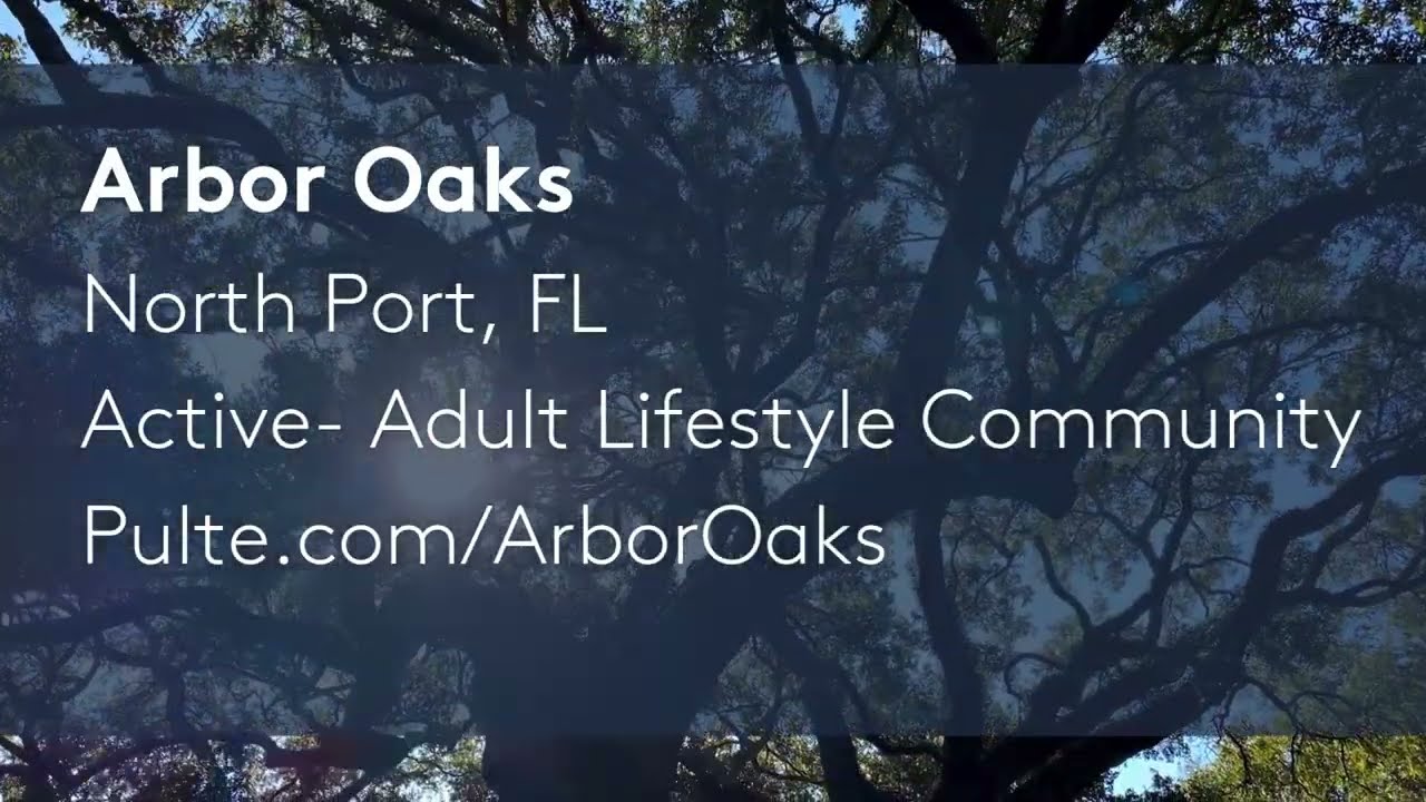 New Homes in Sarasota | Arbor Oaks | Home Builder | Pulte Homes
