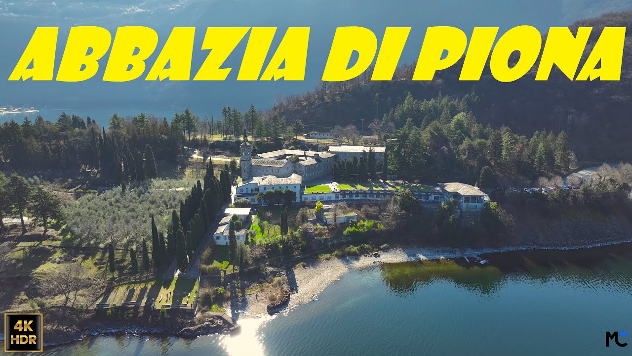 ABBAZIA DI PIONA  LAGO DI COMO 4K HDR