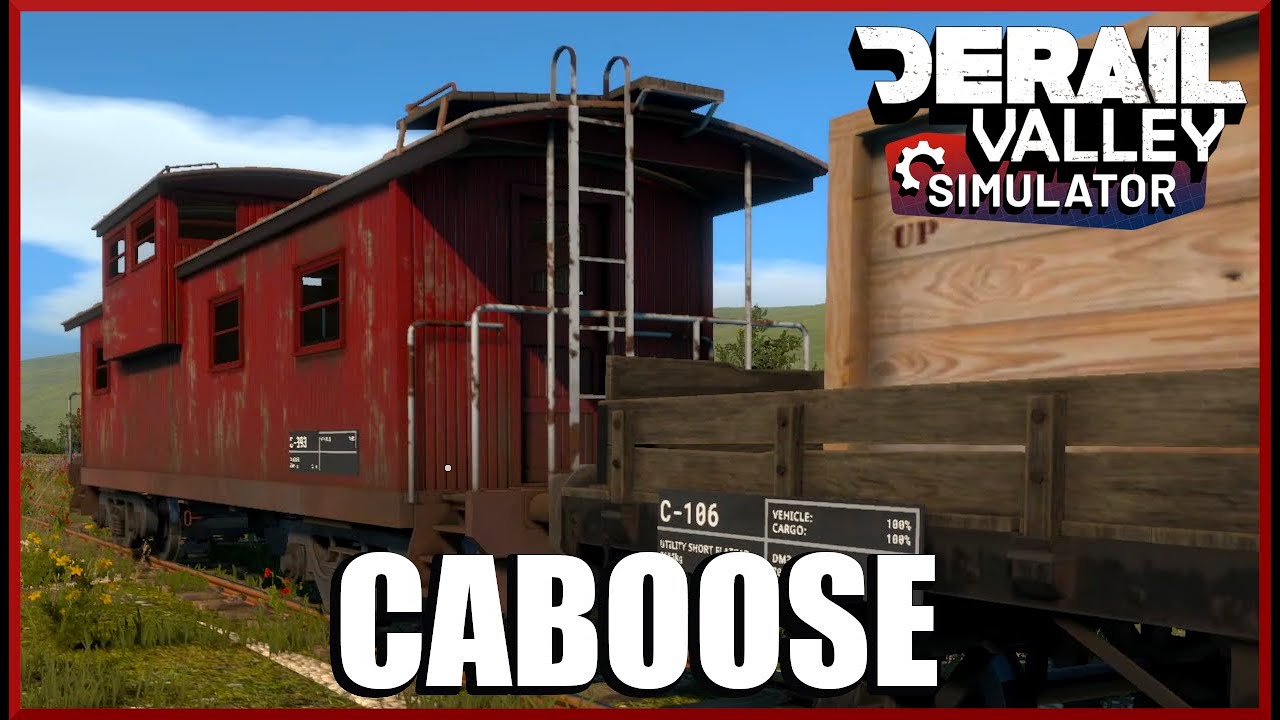 Derail Valley | Train Simulation | DM3 DRIVETRAIN AND CABOOSE EP26