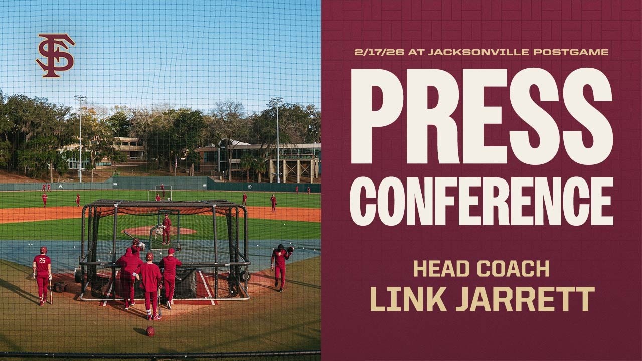 FSU Baseball | HC Link Jarrett Postgame Press Conference (2/17/26 at Jacksonville)