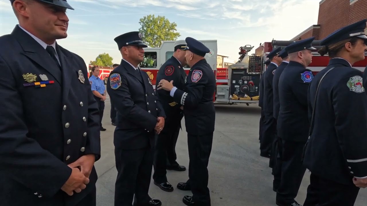 Lt Rich Nyberg Walkout Ceremony