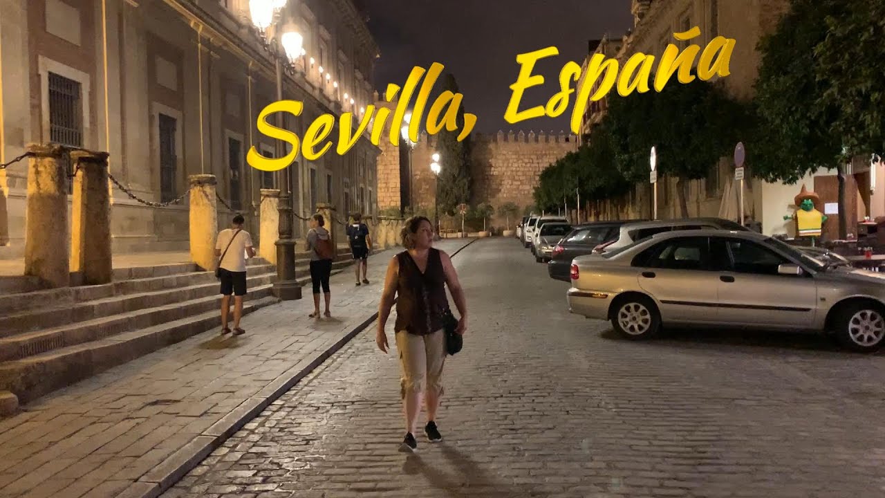 Caminando de Noche por Sevilla, España [v.V-´22] Mike Nike