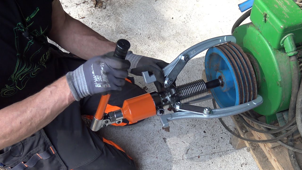 Hydraulinen ulosvetäjä | Ruuvin voimat & Puimurin kytkinremontti 2. | Hydraulic Extractor
